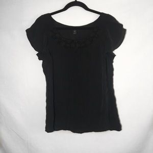 White House Black Market Silk Shirt